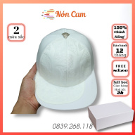 Mũ lưỡi trai snapback dệt kim 3D thêu nổi màu trắng siêu đẹp hot 2021 hiệu Nón Cam mũ nón thời trang cao cấp thumbnail