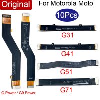 10Pcs Original Main Flex Cable สําหรับ Moto G42 G100 G71 G60 G50 G31 G41 G9 Power Play Plus G 5G Connect Board Mainboard Mainboard ส่วนหน้าจอ