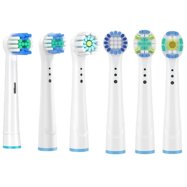 4pcs-sensitive-gum-care-toothbrush-heads-for-oral-b-toothbrush-head-soft-bristlevitality-dual-clean-cross-action-brush-head