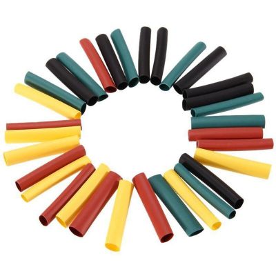 328pcs Polyolefin Shrinking Assorted Heat Shrink Tube Wire Cable Insulated Sleeving Tubing Set 2:1 Cable Management
