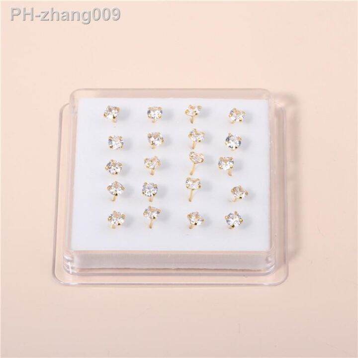 20-pcs-straight-pin-nose-studs-with-1-5mm-2mm-3mm-4mm-cz-crystal-nose-rings-piercing-body-jewelry-nose-bone-ball-pin