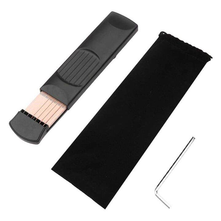 Pocket Guitar Practice Neck 4 Fret Portable Guitar Chord Practice Tool