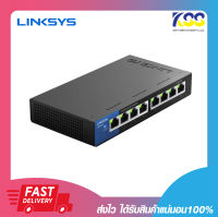 สวิตซ์ LINKSYS LGS108-AP 8Port BUSINESS DESKTOP GIGABIT SWITCH 10/100/1000 Mbps รับประกัน 3 ปี