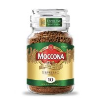 Moccona Espresso Style 10 Freeze Dried Coffee 100g. มอคโคน่า เอสเพรสโซ สไตล์ 10 กาแฟสำเร็จรูป ฟรีซดราย