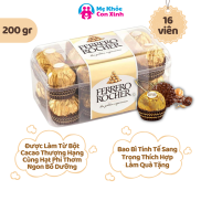Socola Ferrero Rocher 16 viên 200g