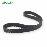 Lupulley สายเข็มขัดจับเวลา Xl 180/182/184/186/188/190/192/194/196/198xl กว้าง10มม. สายคาดยางรอกสีดำ Xl 2ชิ้น