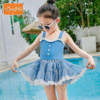 Tumama KIds Girls one-piece swimsuit for kids girl swimsuit dress for little kids princess baby girl summer swimsuit