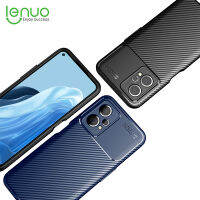 Lenuo เคสโทรศัพท์สำหรับ Realme 9 Pro / 9 Pro +/Plus,ฝาครอบหลังโทรศัพท์มือถือผิวด้านกันรอยขีดข่วนคาร์บอนไฟเบอร์กันกระแทก