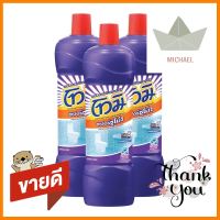 น้ำยาล้างห้องน้ำโทมิ ซูเปอร์ซูโม่ 2 850 มล. สีม่วง แพ็ก3BATHROOM CLEANER TOMI SUPER SUMO 2 850ML PACK3 **มีบริการชำระเงินปลายทาง**