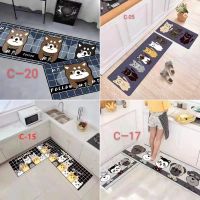 2in1 Floor Mats Cute Animal Carpet Water Absorption Kitchen Mat Non-slip Rug Entrance Door Bathroom