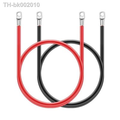 ●▪ 12V Power Adapter Extension Connection Cable Inverter Terminal 50cm Ground Cord Extend Wire Cable for Car Battery 2 Pack
