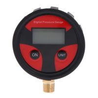 ยางรถดิจิตอล0-200psi เครื่องวัดความดันลมจอดิจิตอล Lcd Manometer รถบรรทุกรถมอเตอร์ไซด์