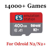 Odroid N2 400GB การ์ด Micro SD! สำหรับ odroid N2 N2 BOARD Ora rarena v.3.1.13 Emulation Station ที่มีมากกว่า14000เกม