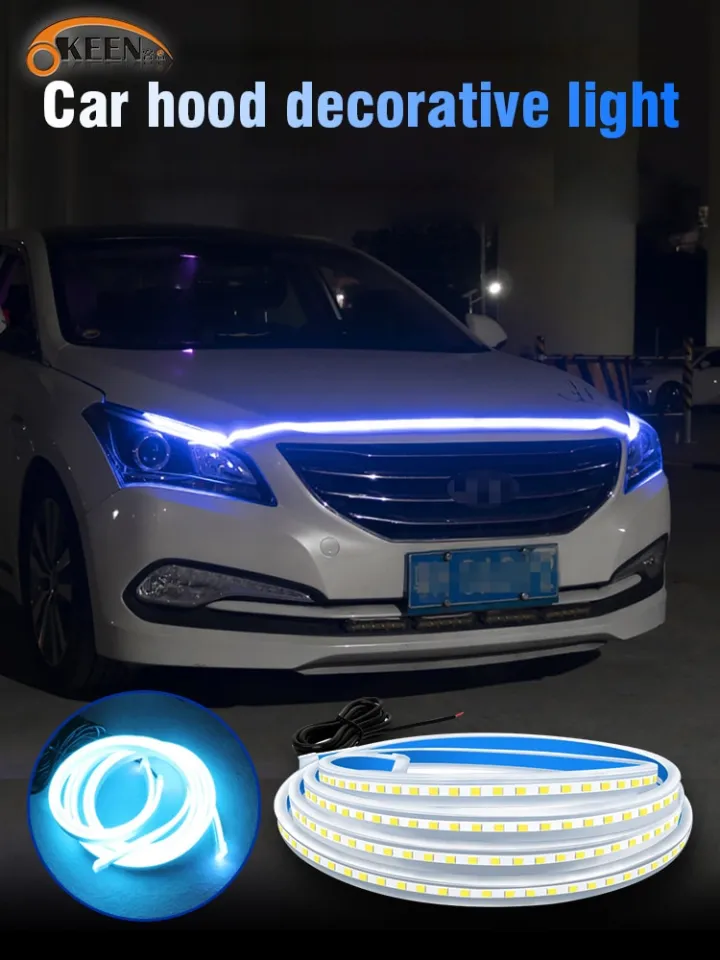 OKEEN Led Car Hood Lights Universal Headlight Strip Flexible Car