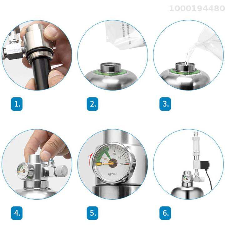 ชุดระบบเครื่องกำเนิดไฟฟ้า-co2ตู้ปลาสองชั้น5l-ระบบเครื่องกำเนิดไฟฟ้ากระบอกเหล็กกล้าไร้สนิม-co2พร้อมวาล์วน้ำคาร์บอนไดออกไซด์เม็ดกระจายฟองอากาศชุดเครื่องปฏิกรณ์สำหรับตู้สัตว์น้ำพืช