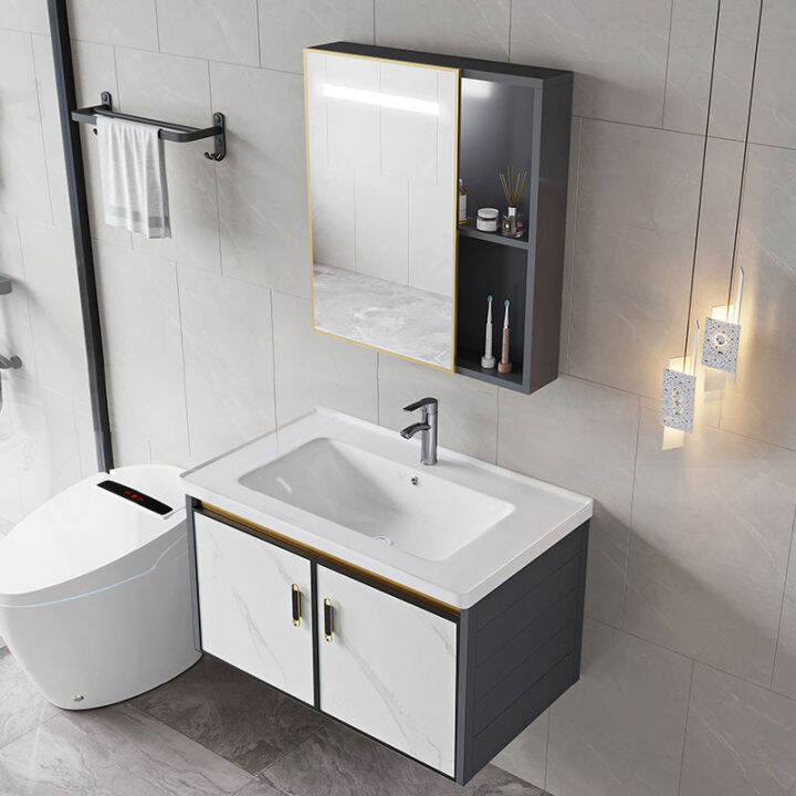 Bathroom washbasin combination bathroom washstand