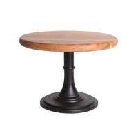 Tall Solid Wood Cake Pan Round Pedestal Dessert Table Tray Stand Holder Cupcake Display Rack Bakeware Birthday Wedding