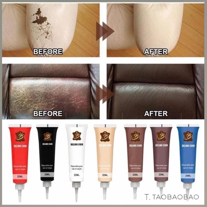 【11 Colors】Leather Repair Gel Leather Recolor Cream Leather Repair Gel ...