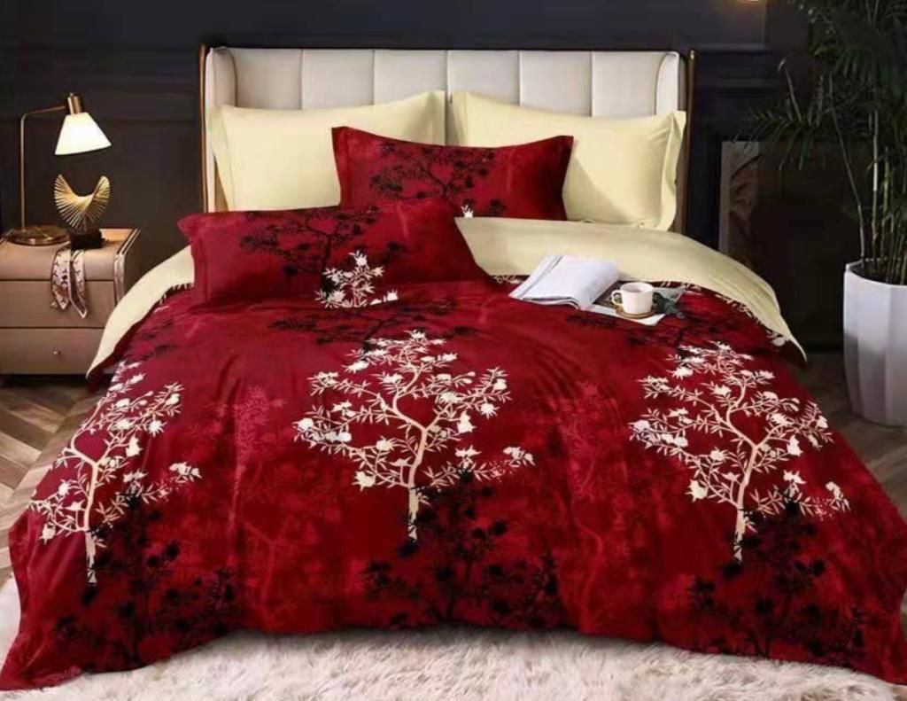 Cadar Set with Comfort 7in1 Bedsheet Single/Queen/King (NEW READY STCOK)