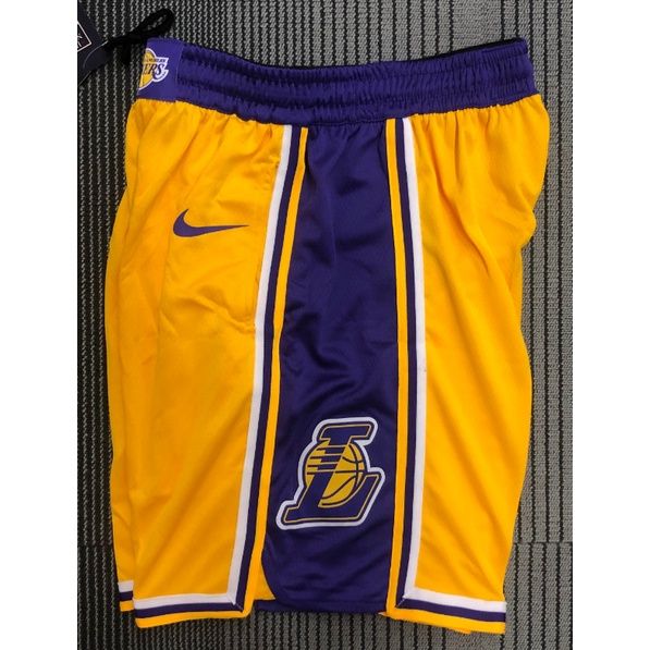 hot-pressed-กางเกงขาสั้นบาสเก็ตบอล-nba-los-angeles-lakers-สีเหลือง-5-แบบ-shorts