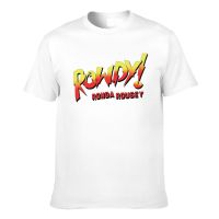 Wholesale Round Neck Ronda Rousey Rowdy Ronda Cotton MenS Tshirts