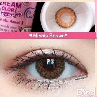 คอนแทคเลนส์?Minnie? Brown (Dreamcolor) ขนาดกลาง?