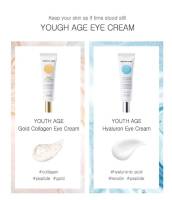 SNP youth age gold eye cream &amp; hyaluronic eye cream ครีมบำรุงผิวรอบดวงตา จากเอสเอ็นพี