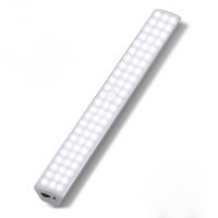 Super bright Dimmable 88 LED Under Cabinet Light USB Rechargeable Motion Sensor Closet Night Light Bar for Stairs,Wardrobe