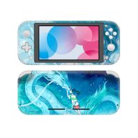 [Enjoy the small store] เคสสติกเกอร์รูปลอกผิว NintendoSwitch หมุนวนสำหรับ Nintendo Switch Lite Protector Nintend