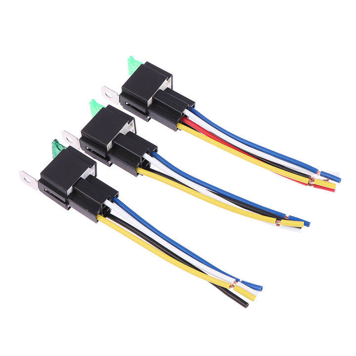 lowest-price-mh-1pc-4pin-5pin-30a-รีเลย์อัตโนมัติพร้อม-fuse-coil-voltage-12v-24v-dc-relay-vehicle-relay