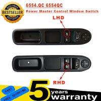 คอนโซลเปลี่ยนหน้าต่างมาสเตอร์พลังงานด้านหน้า Lhd/rhd 6554.QC 6554QC สำหรับ Peugeot 207 Stufenheck 2007-2014สำหรับ Citroen C3 Picasso