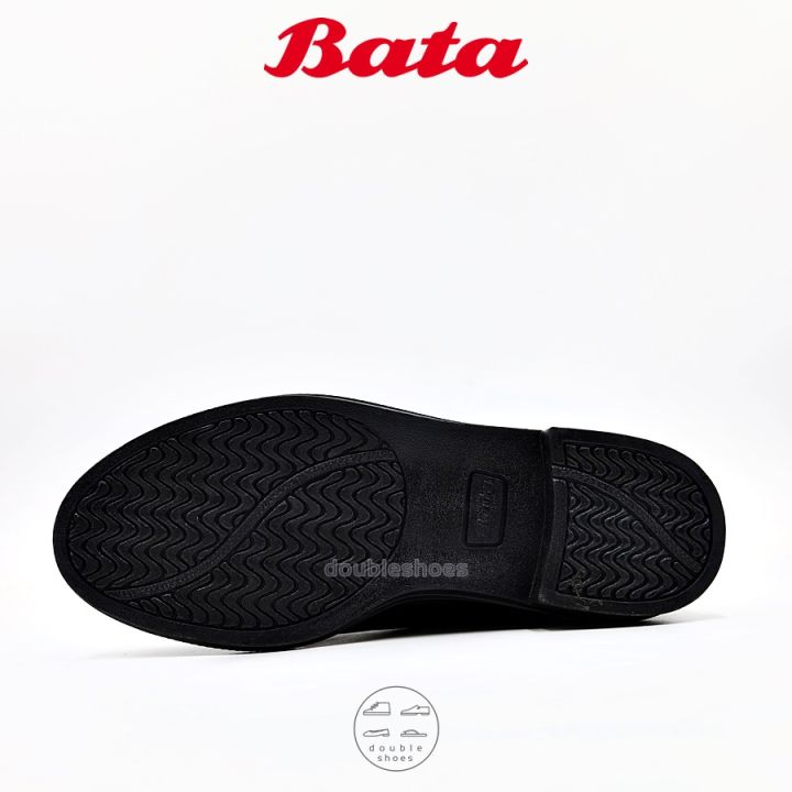 bata-บาจา-รองเท้าหนังนักเรียน-คัทชูทางการ-แบบผูกเชือก-สีดำ-821-6782-ไซส์-2-12