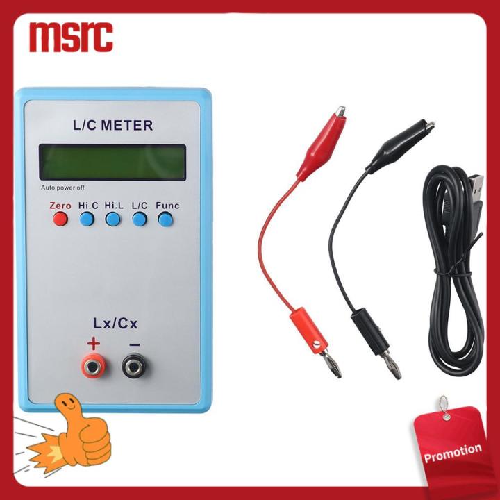 Msrc Plastic Inductance Capacitance Meter White Blue Inductive Meter