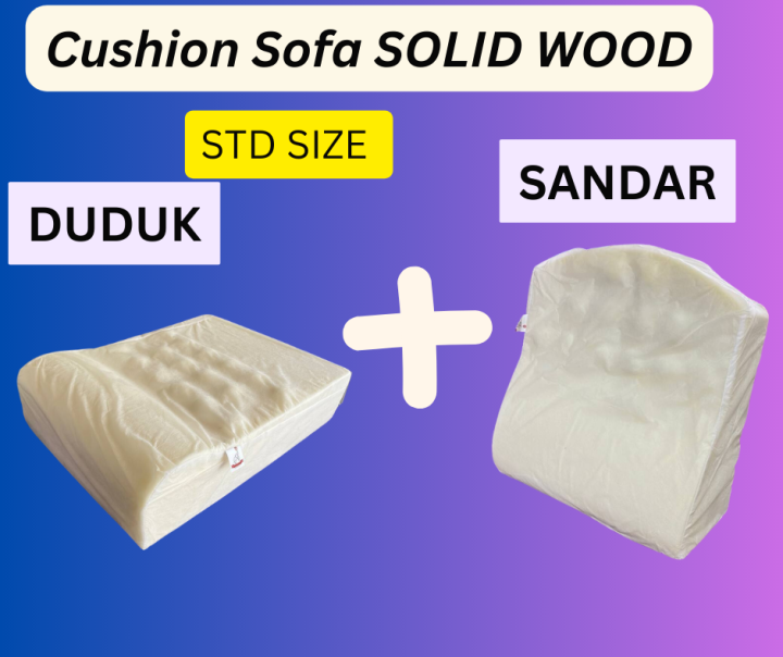 Ready Stock Cushion Pillow Sofa Set High Density Foam No Cover Kusyen Sofa 1 seater Lazada