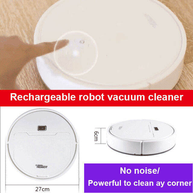Rechargeable robot vacuum cleaner Lazada PH