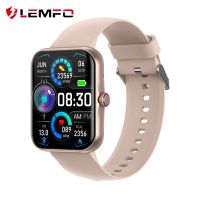 （Bar watchband）นาฬิกาอัจฉริยะ S80 Lemfo รุ่นพิเศษสำหรับผู้ชาย,นาฬิกาอัจฉริยะวัดออกซิเจนในเลือดมีโหมดกีฬากันน้ำโทรผ่านบลูทูธ2023