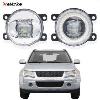 รถบัมพ์หน้า Led แบบที่ประกอบไฟหน้ารถตาทูตสวรรค์ Lampu Jalan กลางวันสำหรับ Suzuki Gr Vitara JT TE TD 2005-2015