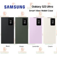 เคส Samsung S23 Ultra รุ่น Smart View Wallet Case (ของ Samsung แท้ 100%) เคส S23 Ultra Case S23 Ultra S23 Ultra Case เคส S23 Ultra