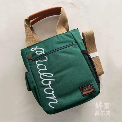 MALBON South Korea MALBON กระเป๋ากอล์ฟกระเป๋าถือหญิงใหม่ถุงผ้าใบกระเป๋าเก็บของกระเป๋าถือกอล์ฟ