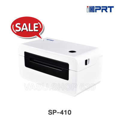 iDPRT SP410 เครื่องพิมพ์ความร้อน เครื่องพิมพ์ฉลากสินค้า ใบปะหน้ากล่องพัสดุ พิมพ์บาร์โค้ด ไม่ใช้หมึก