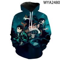 2023 style New Kimetsu No Yaiba  Casual    3D Printed Hoodies Sweatshirts Men Women ren Long Sleeve Streetwear Coat，can be customization