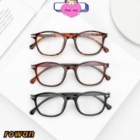 ROW 1.00 4.00 Reading Glasses Ultralight Portable PC Frame Presbyopic Glasses Vision Care High-definition Classic Unisex Eyeglasses/Multicolor