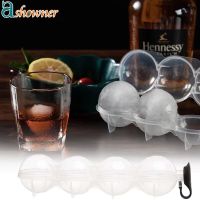 Ice Ball Maker 4 Cavity Ice Mould Round Ball Ice Mold Large Ice Mould Ice Cube Maker Home Bar Party Ice Cube Tray Maker Tools