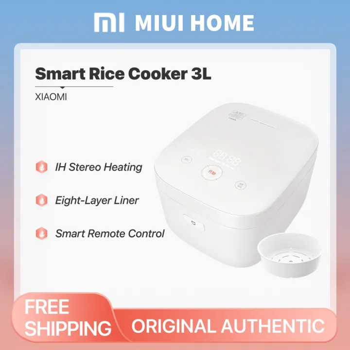 Xiaomi Mijia Smart IH Rice Cooker 3L Porridge Nonstick Pan APP