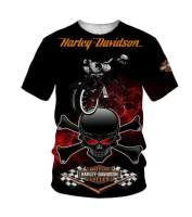 T SHIRT -  HOT Harley-Davidson 3D T-Shirt Unisex,xzx180305  3D T-Shirt All Over Printed 23