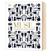 DK music Visual History Illustrated Encyclopedia English original music the definitive visual history DK encyclopedia series hardcover large format English original English books