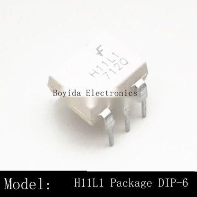 10ชิ้นใหม่เดิม H11L1 DIP-6ตรงเสียบ Optocoupler นำเข้า Optocoupler H11L1M