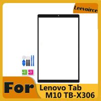 ใหม่สำหรับแท็บ Lenovo M10 HD (เจน2nd) TB-X306X X306F X306V X306เปลี่ยนเลนส์แผงกระจกด้านนอกด้านหน้าของ LCD หน้าจอสัมผัส