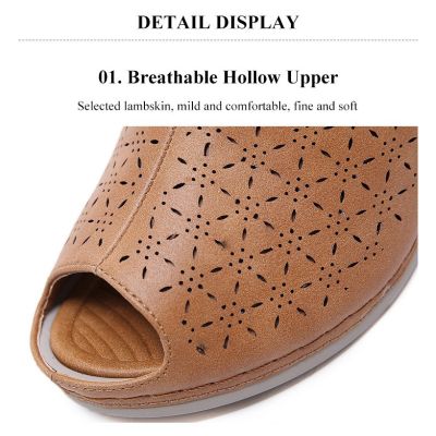 New Fashion Non-Slip Large Size Lightweight R Massage Sponge Low Heel Slippers