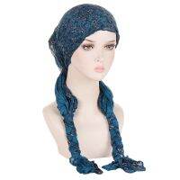 【YD】 Womens Headband Scarf  Fashion Hat Print Pre Tied Hair Loss Muslim Headwrap